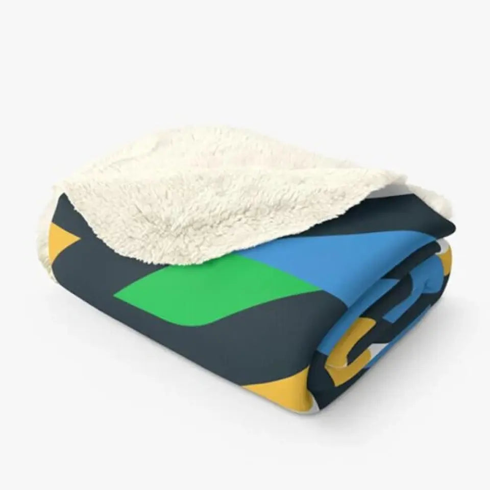 Personalized Camping Quilt & Fleece Throw Blanket — Life Is Better Around the Campfire