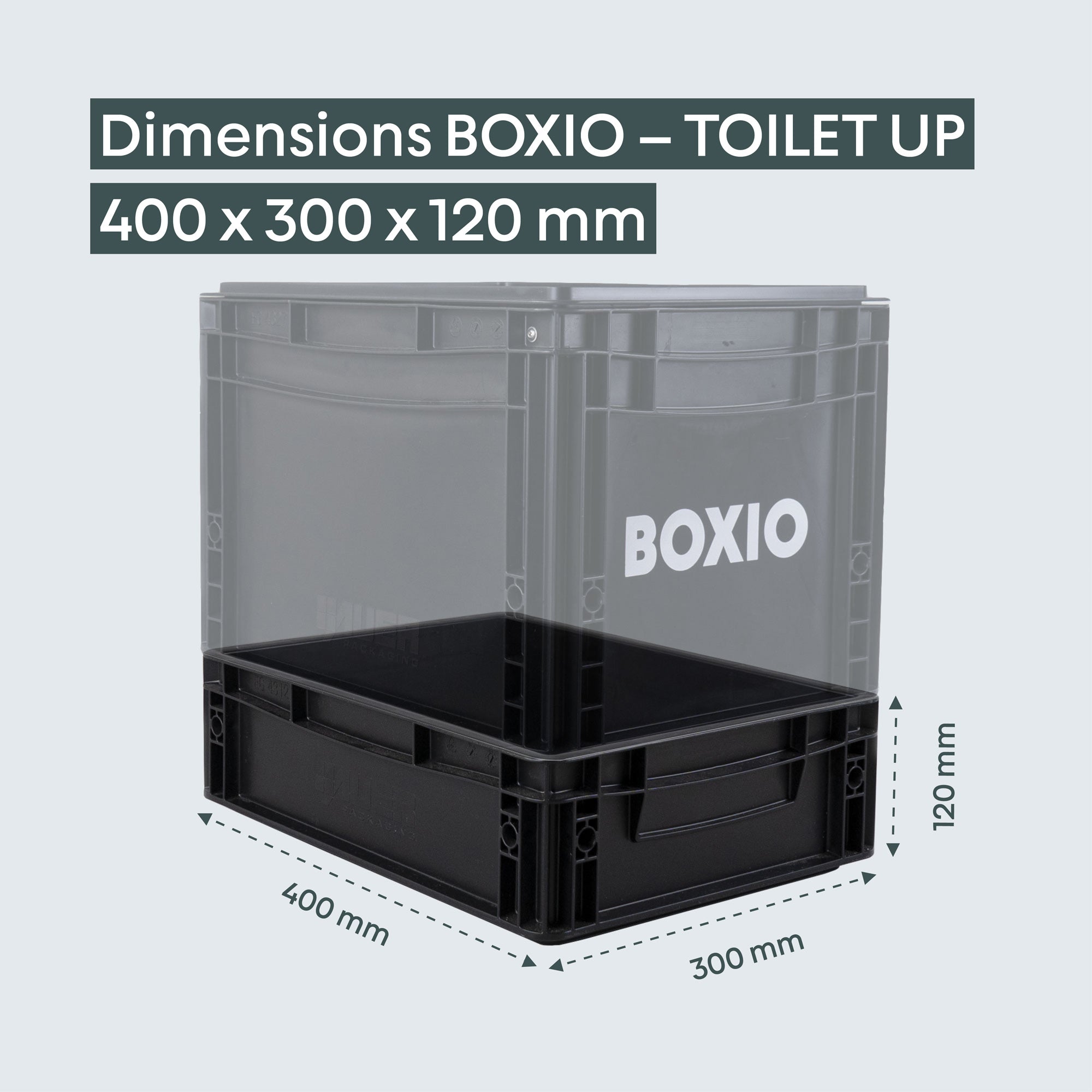 BOXIO TOILET UP — Camping Toilet Starter Set with Booster Seat & Hemp Litter