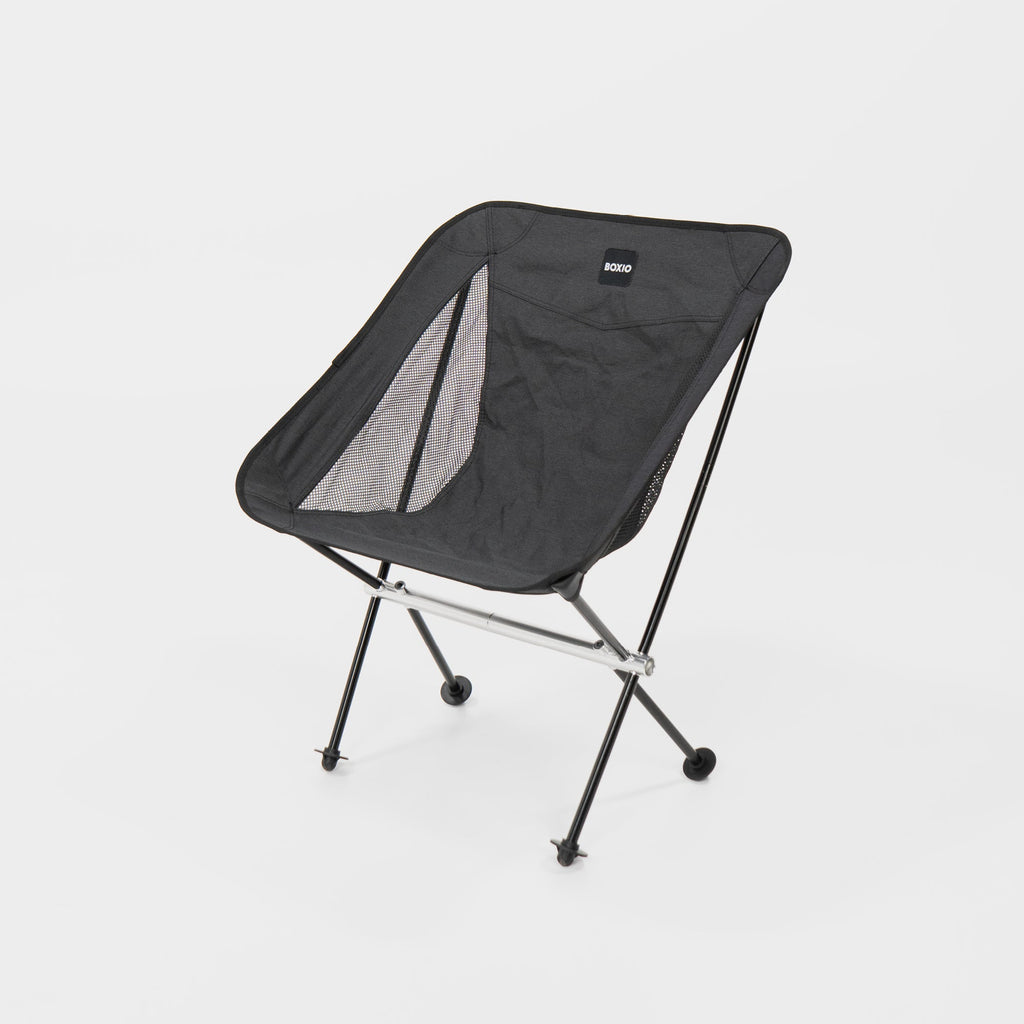 BOXIO CHAIR Set of 4 — Ultralight Folding Camping Chairs with Storage Box