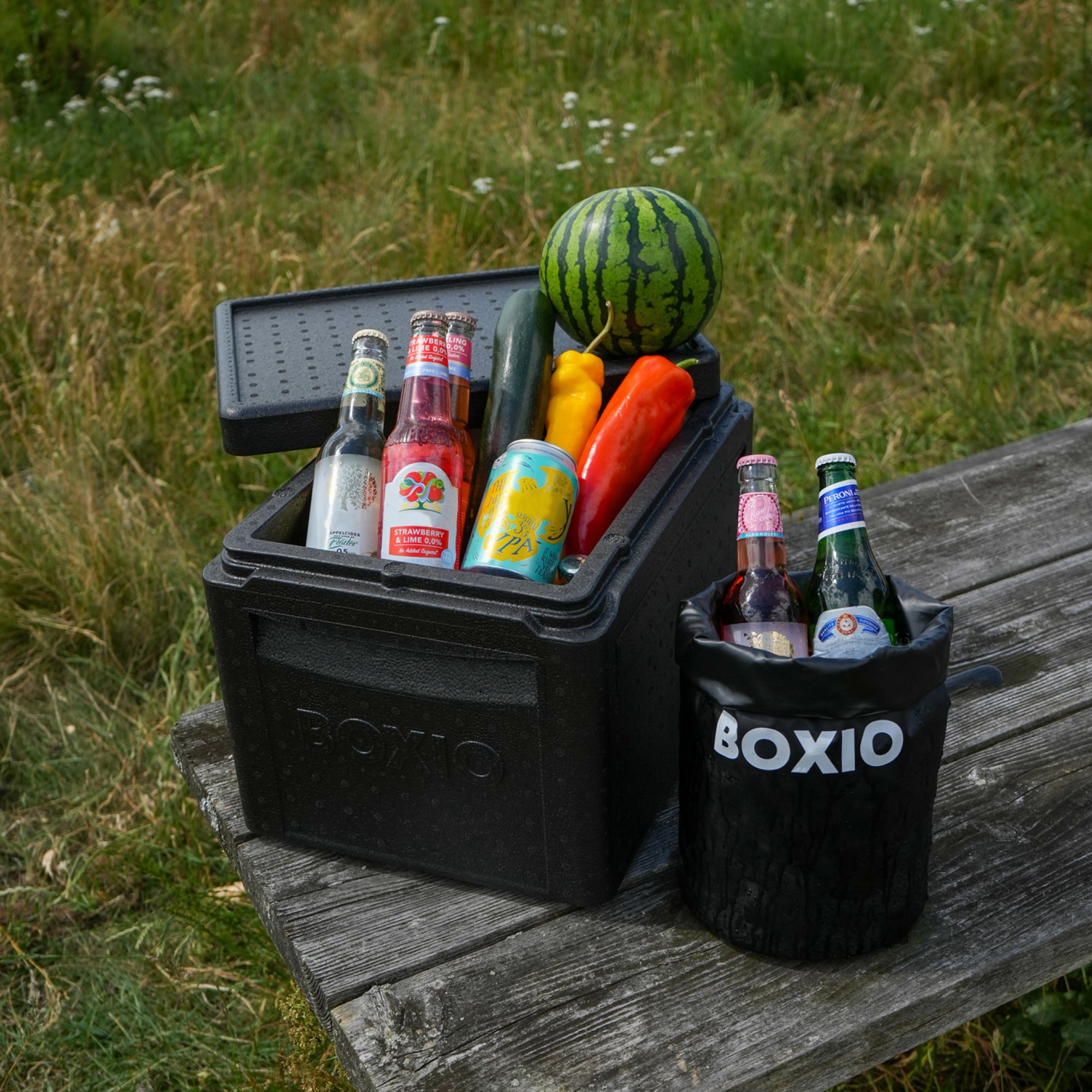 BOXIO COOL PLUS — Lightweight Passive Cooler Box with Cool Packs & Ice Bag