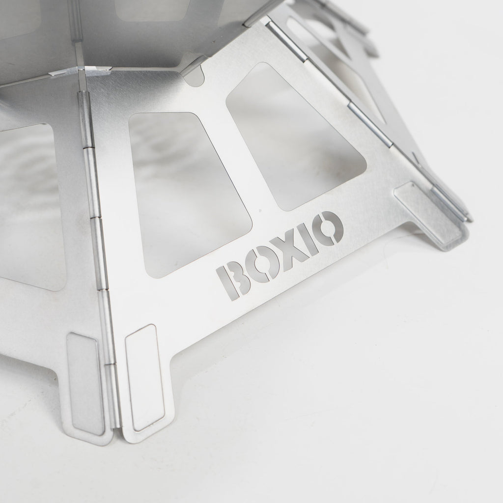 BOXIO FIRE — Lightweight Collapsible Portable Fire Pit & Camp Grill