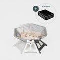 BOXIO FIRE — Lightweight Collapsible Portable Fire Pit & Camp Grill