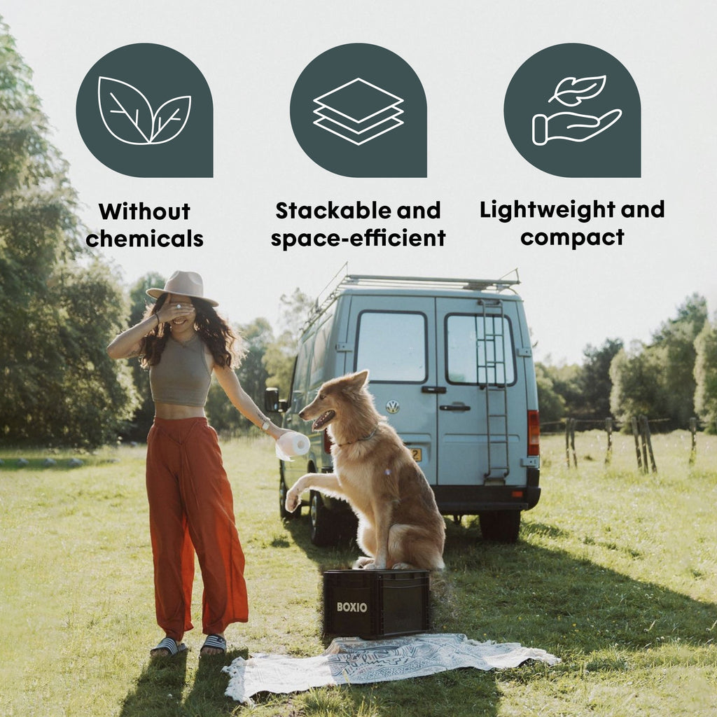 BOXIO TOILET — Ultralight Portable Dry Separation Composting Toilet
