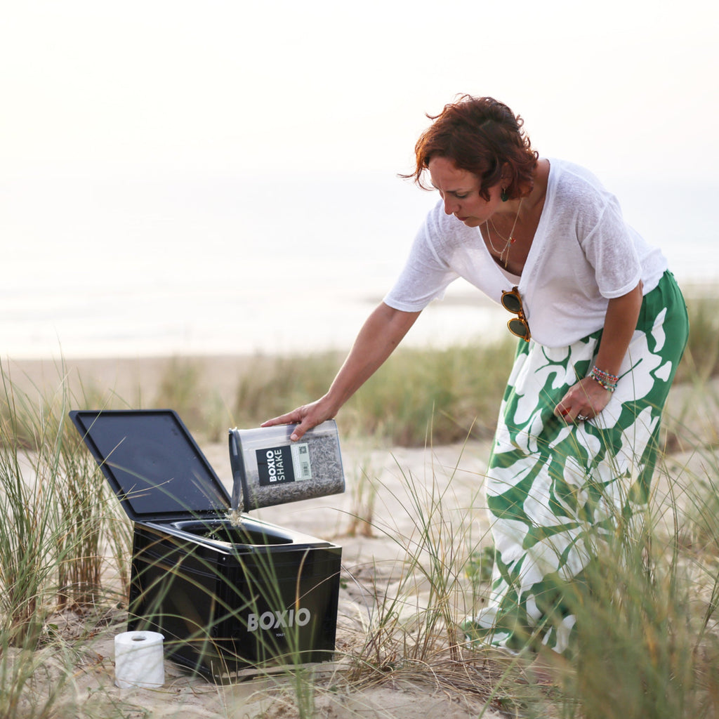 BOXIO TOILET — Ultralight Portable Dry Separation Composting Toilet