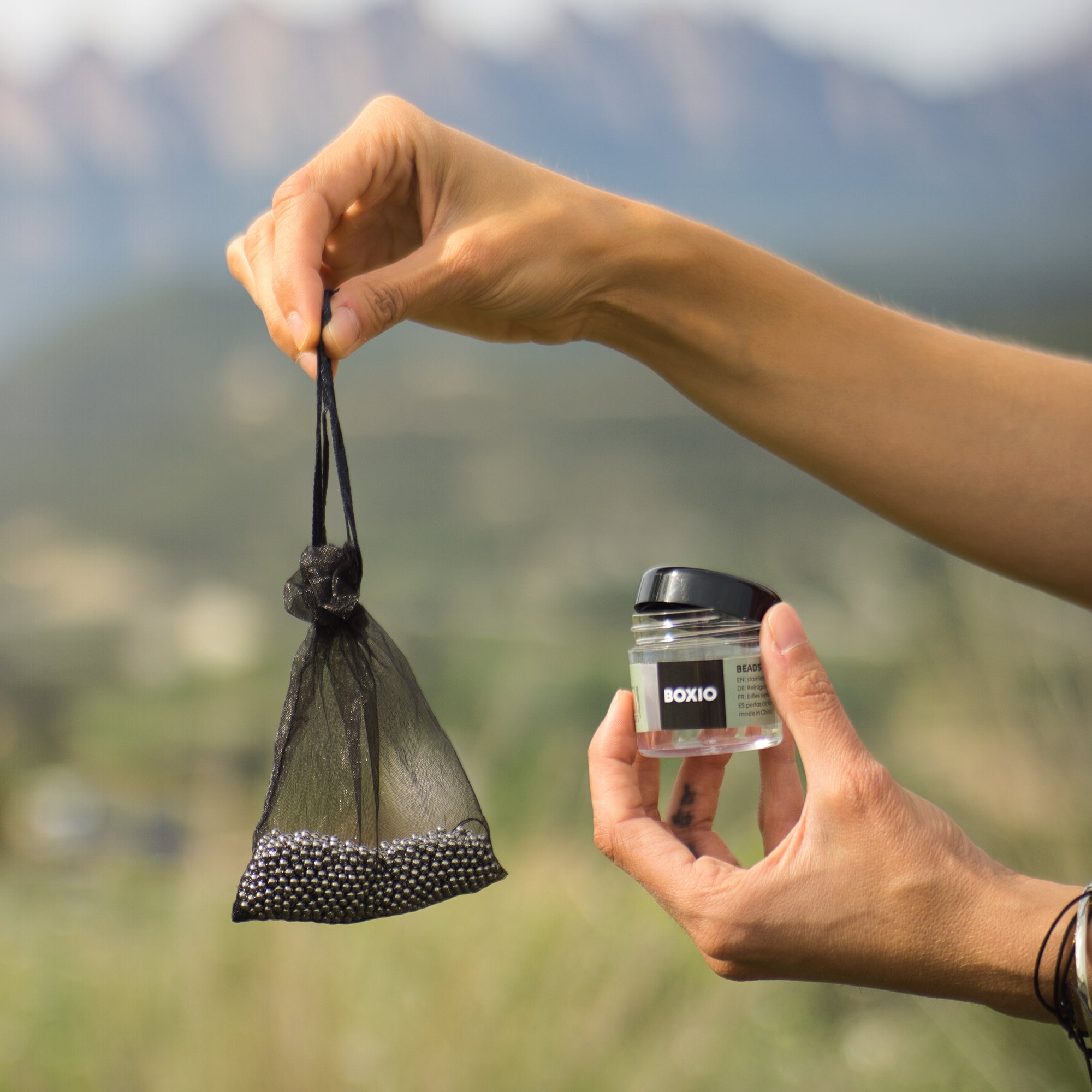 BOXIO WASH MAX+ — Modular Camping Sink with Water Filter System