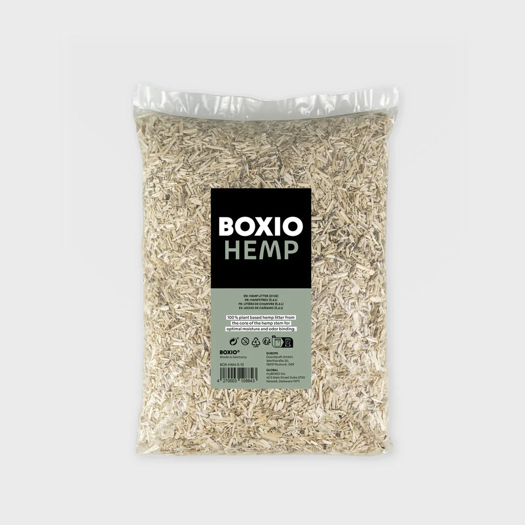 BOXIO Hemp Litter — Natural Odor-Neutralizing Litter for Camping Separation Toilets