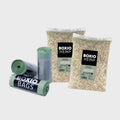 BOXIO TOILET UP Refill Bundle — Hemp Litter & Compostable Bags for Camping Toilet