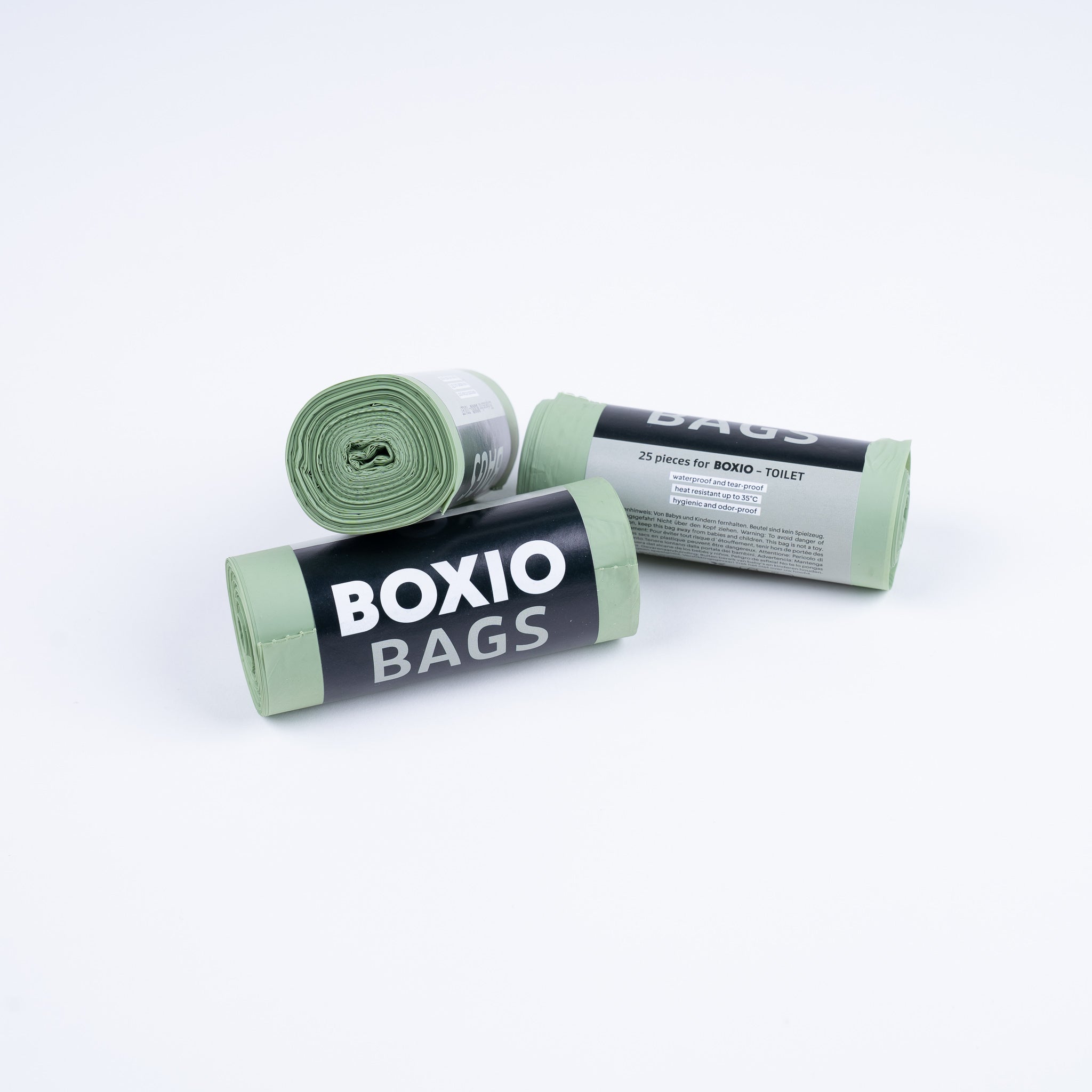 BOXIO SANITARY — Complete Portable Camping Bathroom Bundle in Two Euroboxes