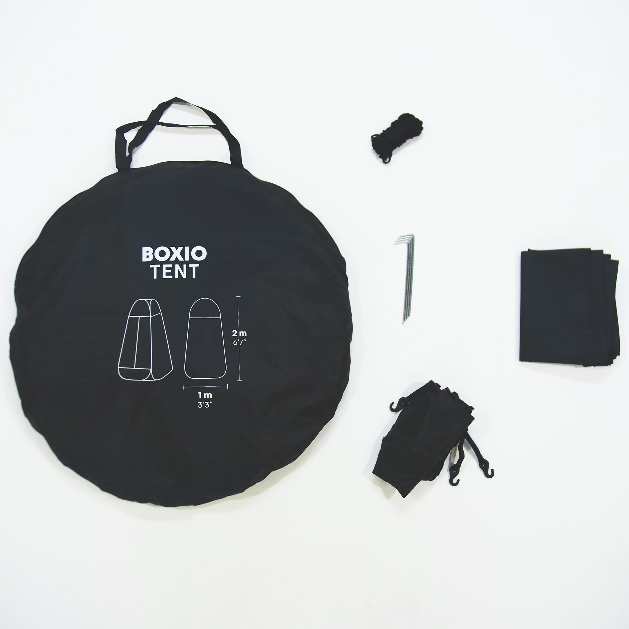 BOXIO TENT — Pop-Up Privacy Tent for Camping Shower, Toilet & Changing