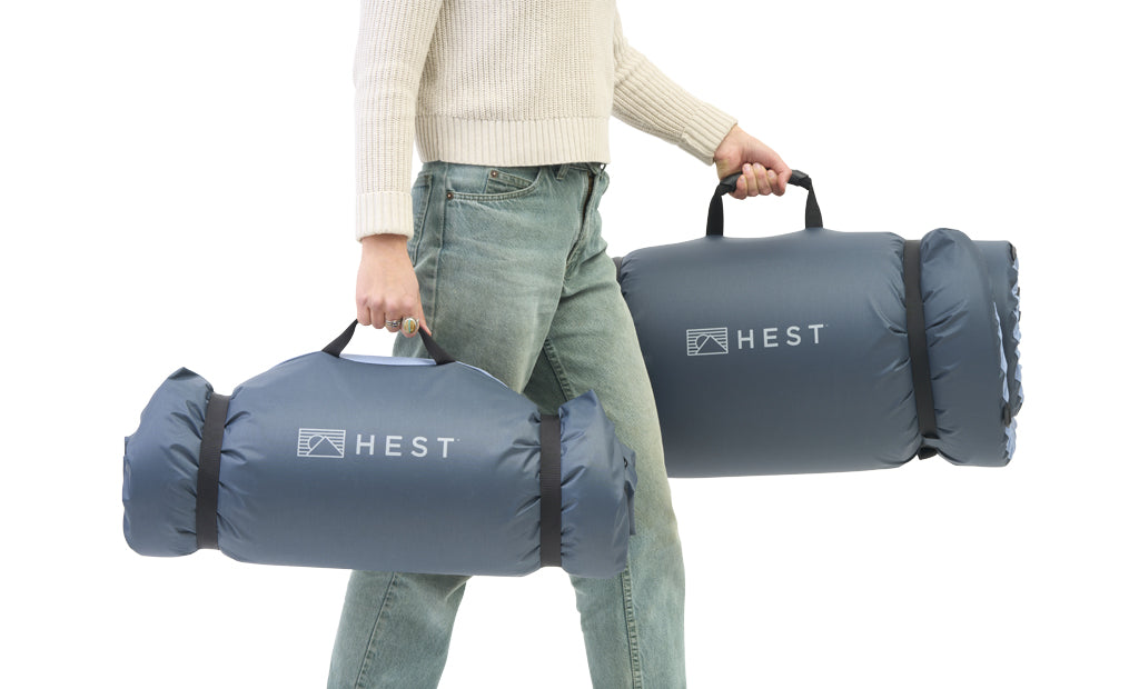 HEST Dog Bed — Premium Memory Foam Camping Dog Bed