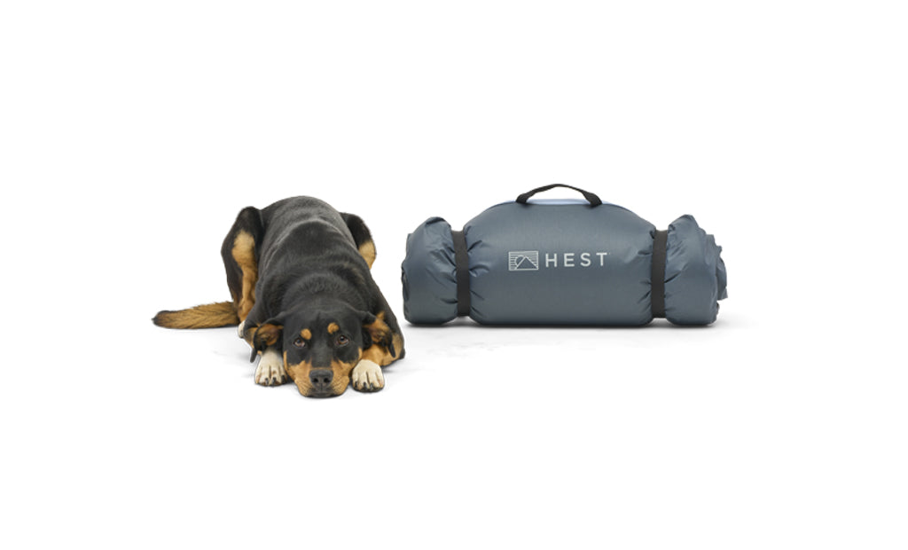 HEST Dog Bed — Premium Memory Foam Camping Dog Bed