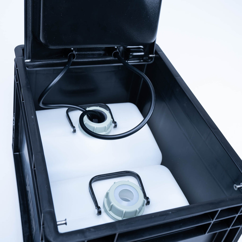 BOXIO WASH PLUS — Portable Camping Sink & Shower Starter Set