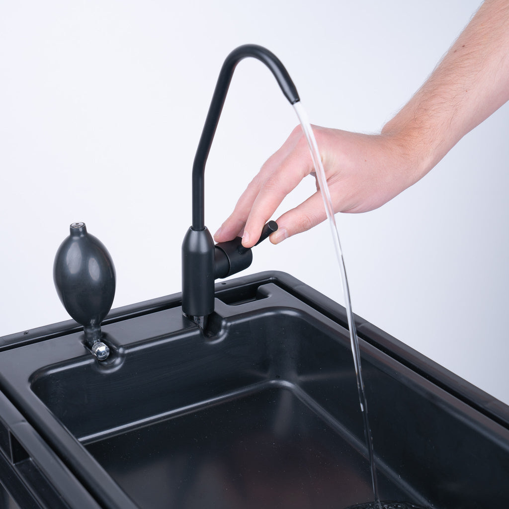 BOXIO WASH PLUS — Portable Camping Sink & Shower Starter Set