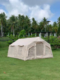 Luxury Inflatable Two Room Glamping Tent – Family Size