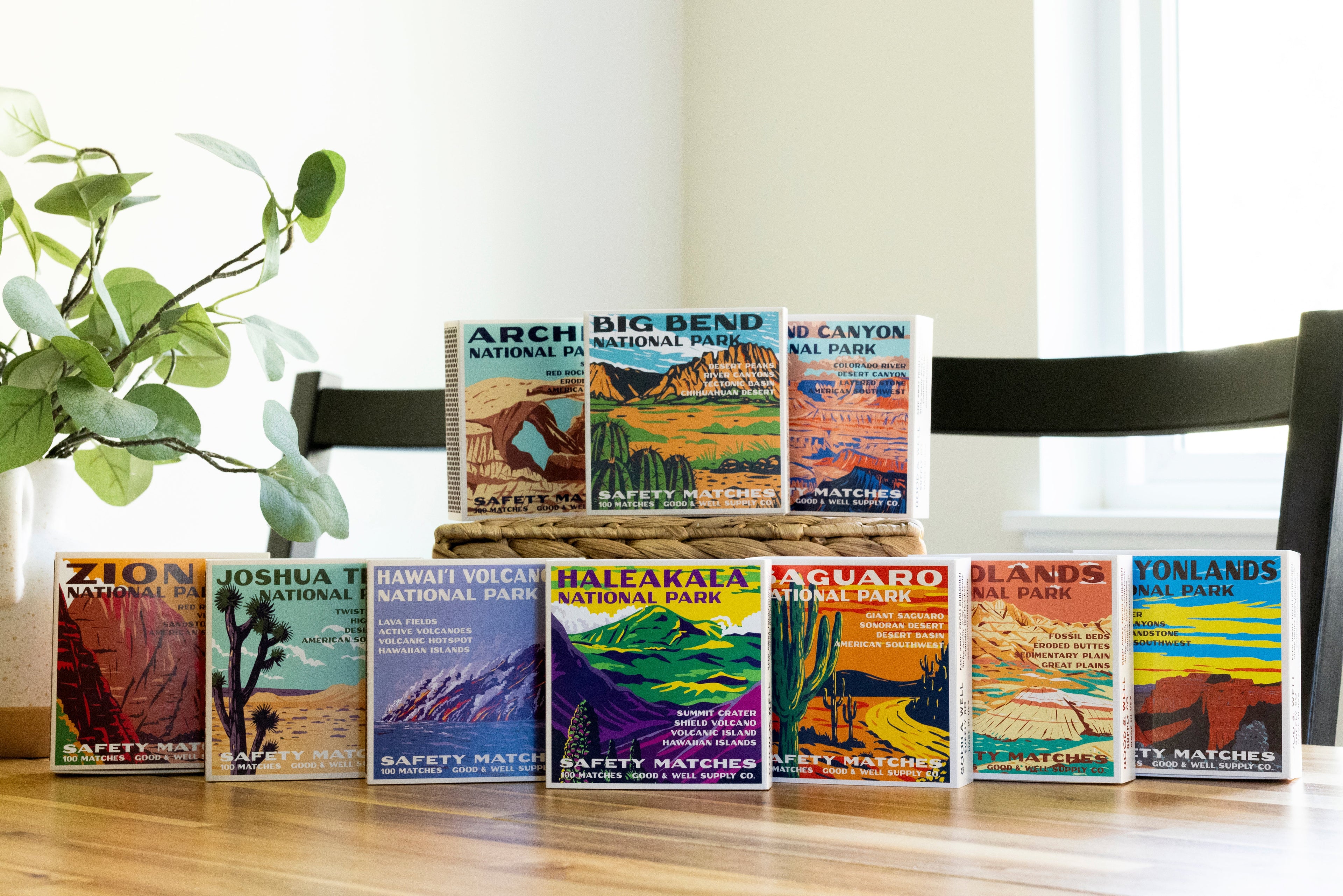 Joshua Tree Vintage National Park Cabin Matches