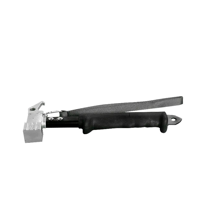 Cast Iron Camping Hammer with Soft Grip Handle & Nail Puller