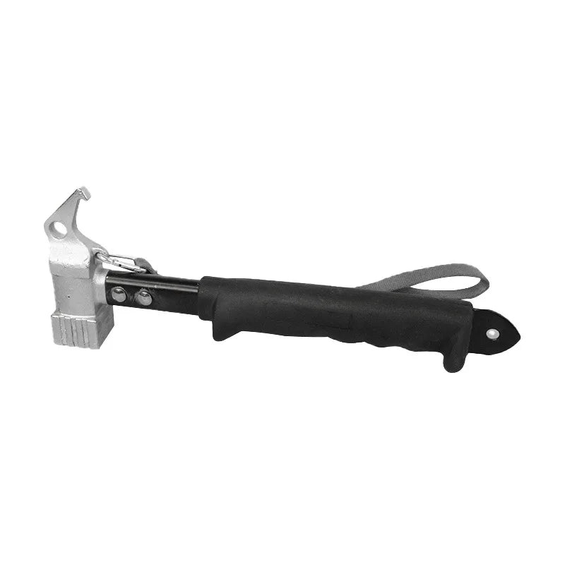 Cast Iron Camping Hammer with Soft Grip Handle & Nail Puller