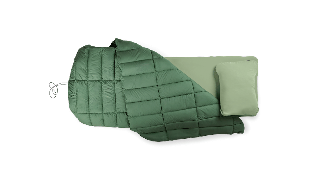 HEST Comforter — Packable Outdoor Comforter with Cinch & Tuck Footbox