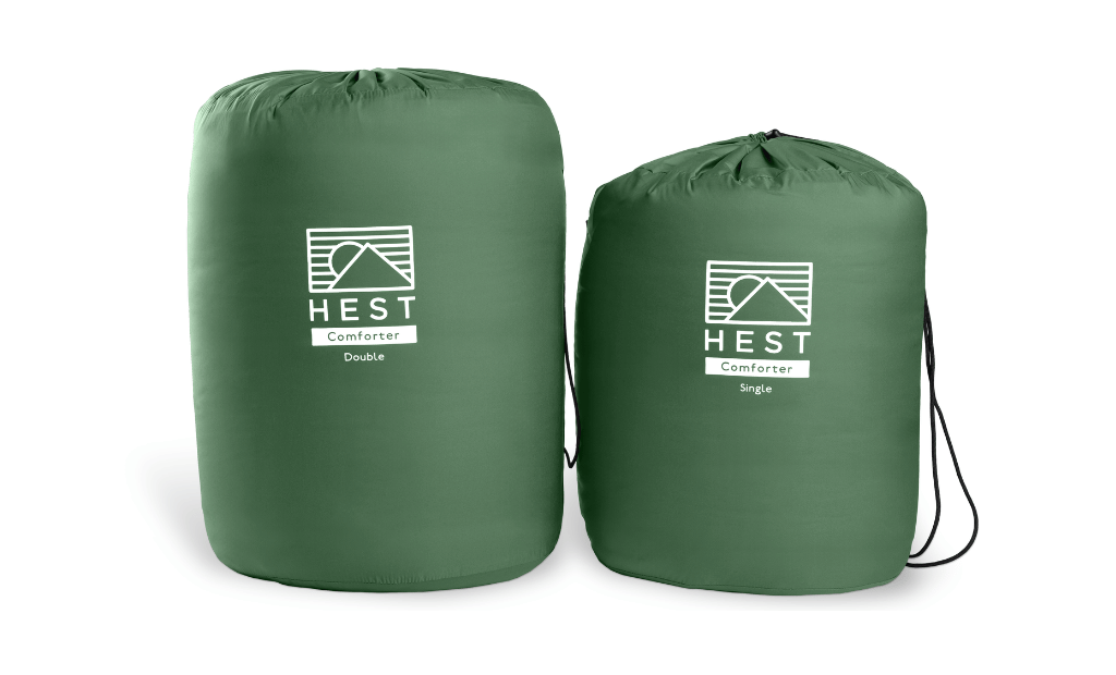 HEST Comforter — Packable Outdoor Comforter with Cinch & Tuck Footbox