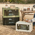 Foldable Camping Storage Box with Lid