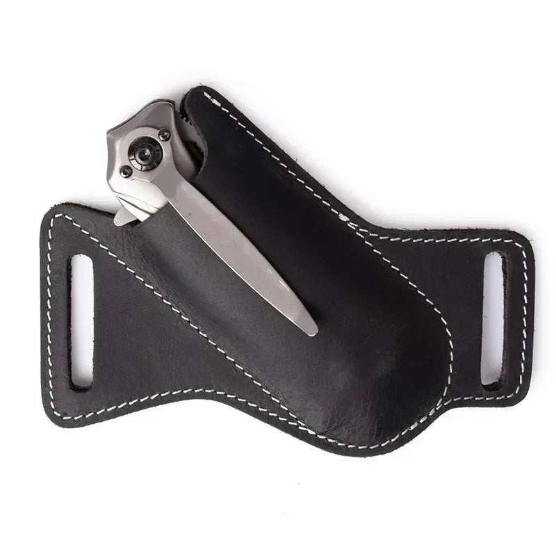 Leather Pocket Knife Belt Sheath