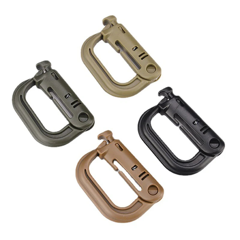 5-Pack Grimloc MOLLE Carabiner Clips