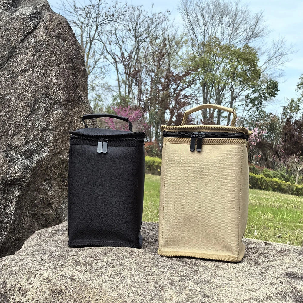 Camping Gas Canister Storage Bag with Anti-Collision Lining