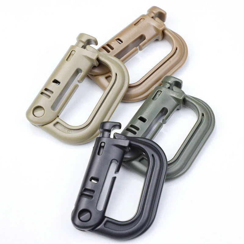 5-Pack Grimloc MOLLE Carabiner Clips