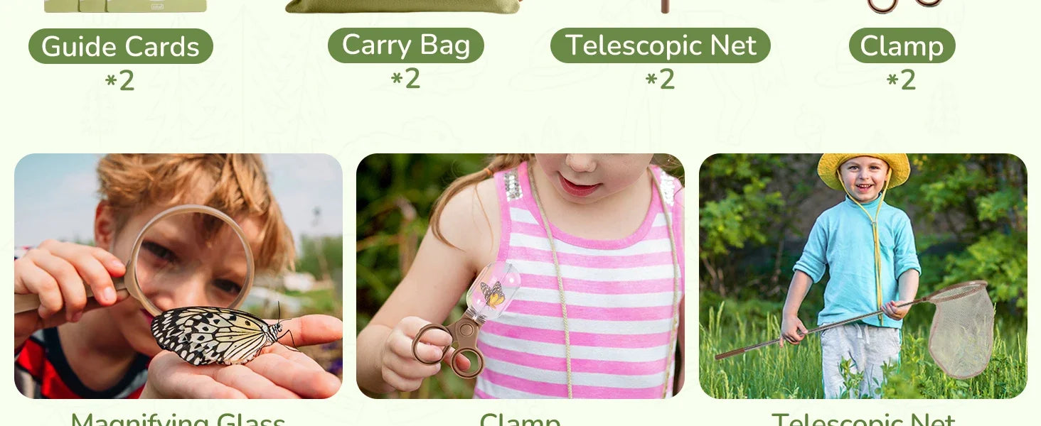Little Explorer Adventure Kit | Kids Outdoor Nature Set