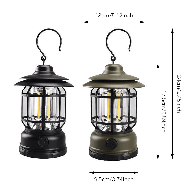 Rechargeable LED Camping Lantern with Dimmer