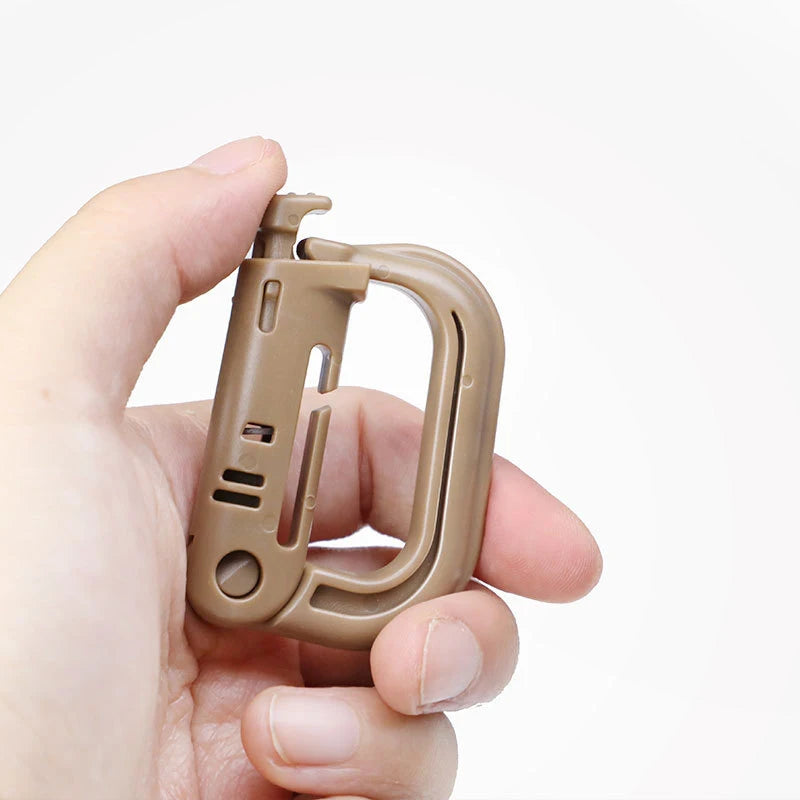 5-Pack Grimloc MOLLE Carabiner Clips