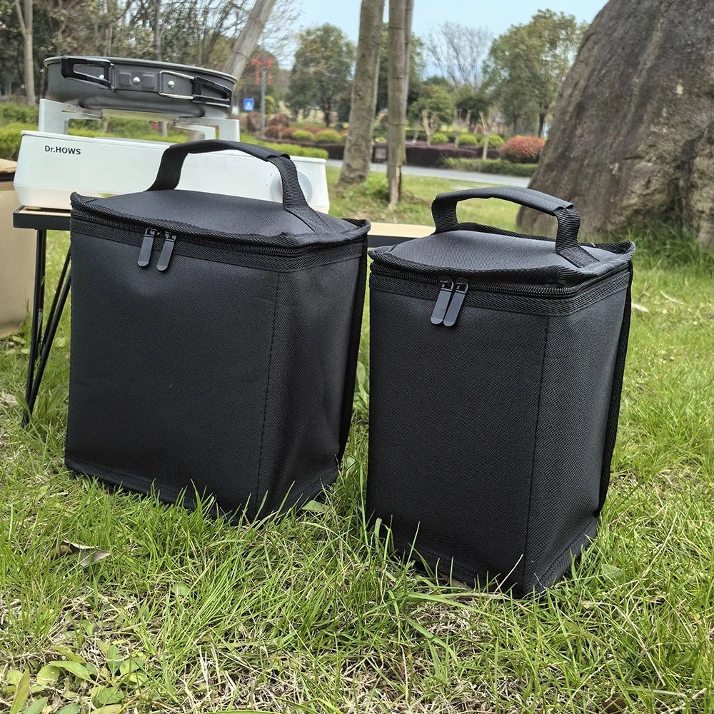 Camping Gas Canister Storage Bag with Anti-Collision Lining