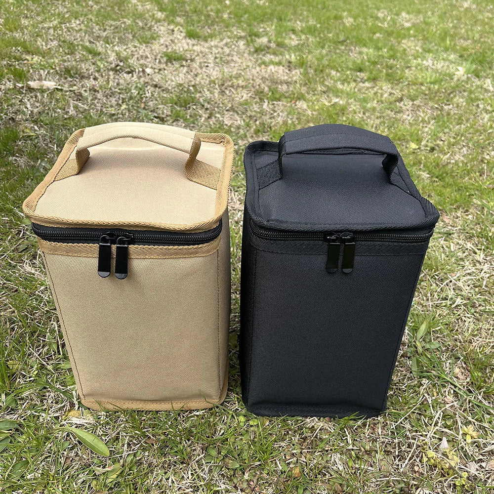 Camping Gas Canister Storage Bag with Anti-Collision Lining