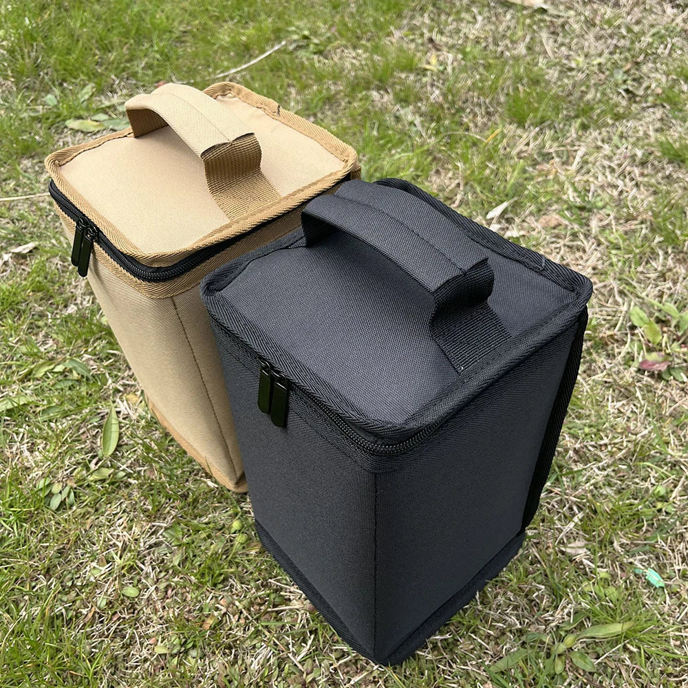 Camping Gas Canister Storage Bag with Anti-Collision Lining
