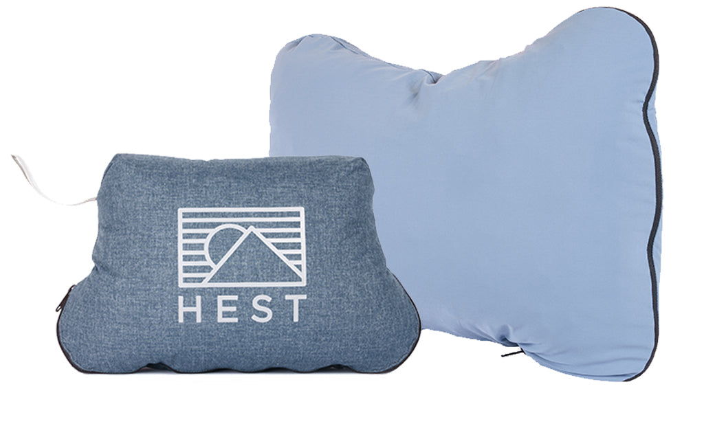 HEST Camp Pillow — Memory Foam Travel & Camping Pillow